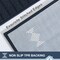 Non-Slip Kitchen Runner Rug 24"x71" – Absorbent, Machine Washable, Navy Blue Floor Mat